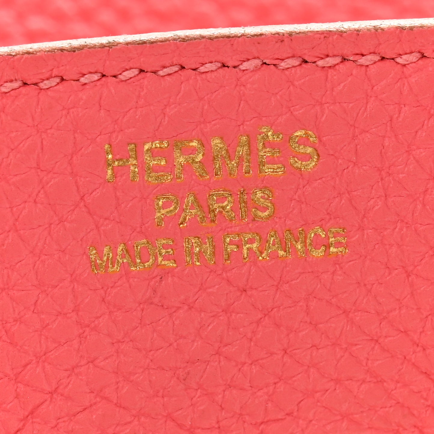 Togo Birkin 35 Rose Lipstick