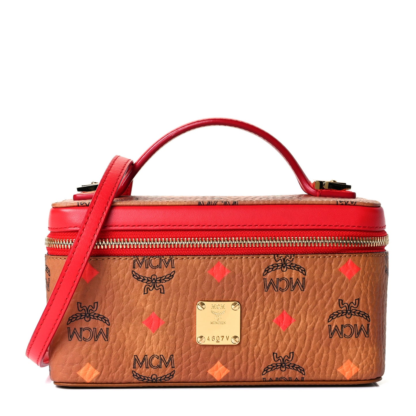 Visetos Rockstar Vanity Case Cognac