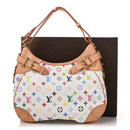 Louis Vuitton Monogram Multicolor Greta White 10 of 10