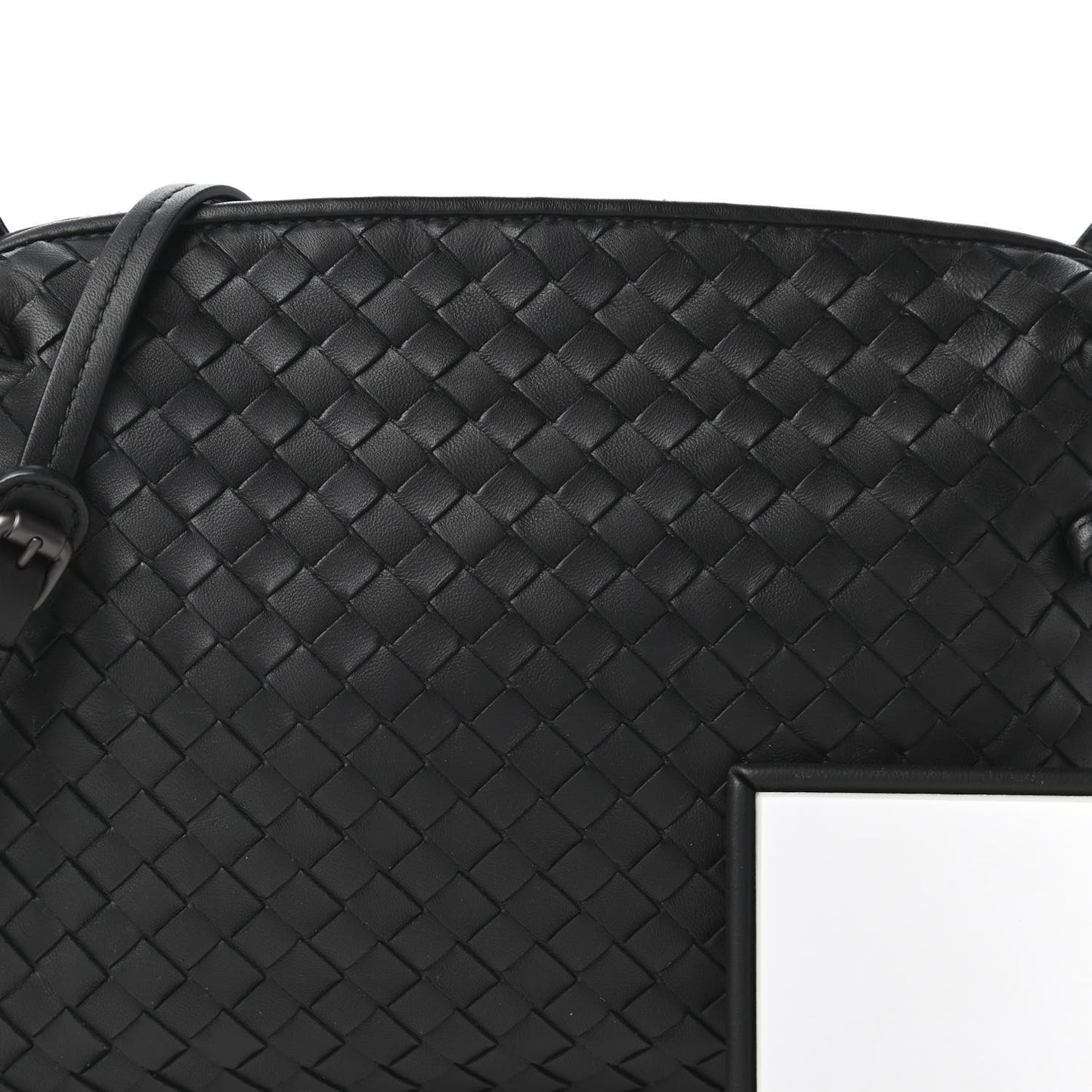 Nappa Intrecciato Nodini Bag Black