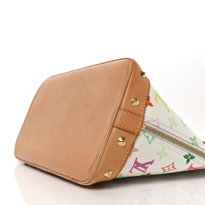 Louis Vuitton Monogram Multicolor Alma White 10 of 10