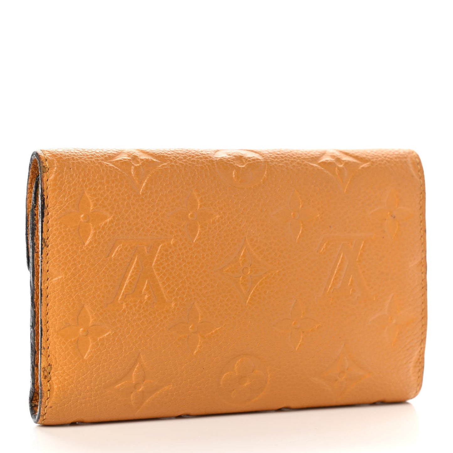 Empreinte Compact Curieuse Wallet Safran