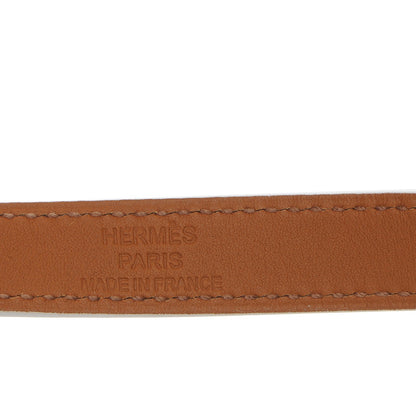 Hermes Epsom Kelly Double Tour Bracelet S White 4 of 7