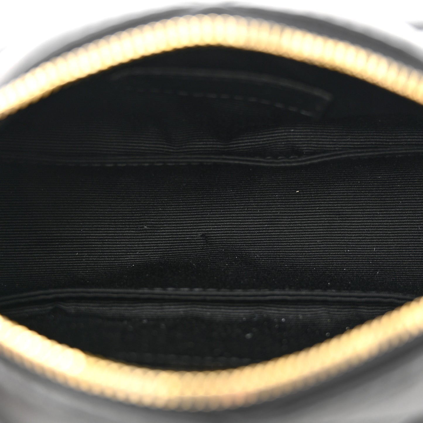 Lambskin Monogram Mini Sade Tube Bag Black