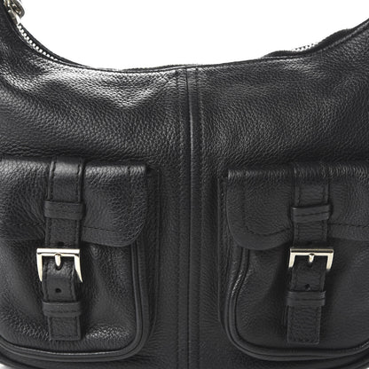 Prada Vitello Daino Hobo Black 9 of 10
