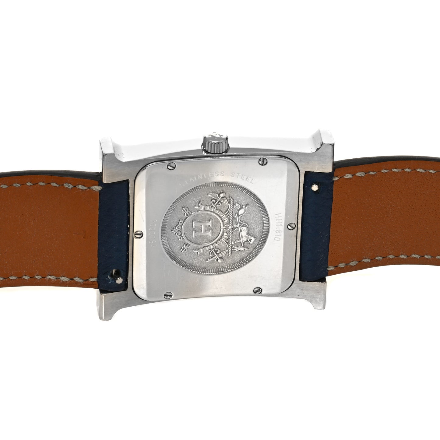 Stainless Steel Epsom 30.5mm Heure H Hour Double Tour Quartz Watch Malta