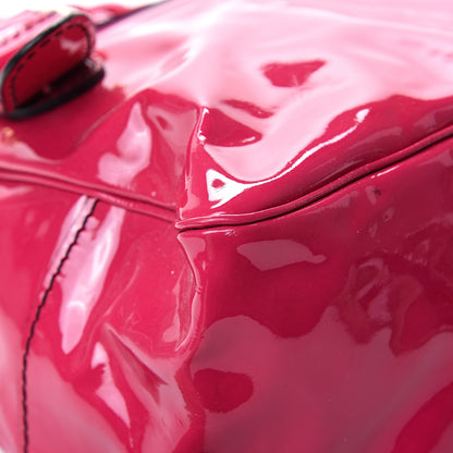 Valentino Garavani Patent Large Histoire Pink 10 of 19