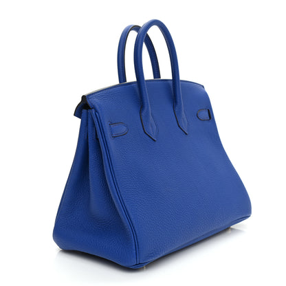 Hermes Togo Birkin 25 Bleu Royal 3 of 11