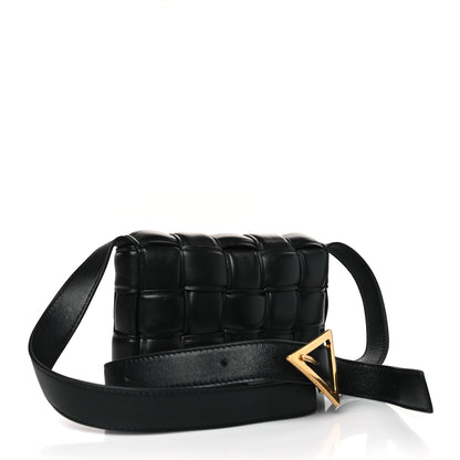 Bottega Veneta Nappa Maxi Intreccio Small Padded Cassette Crossbody Bag Black 3 of 9