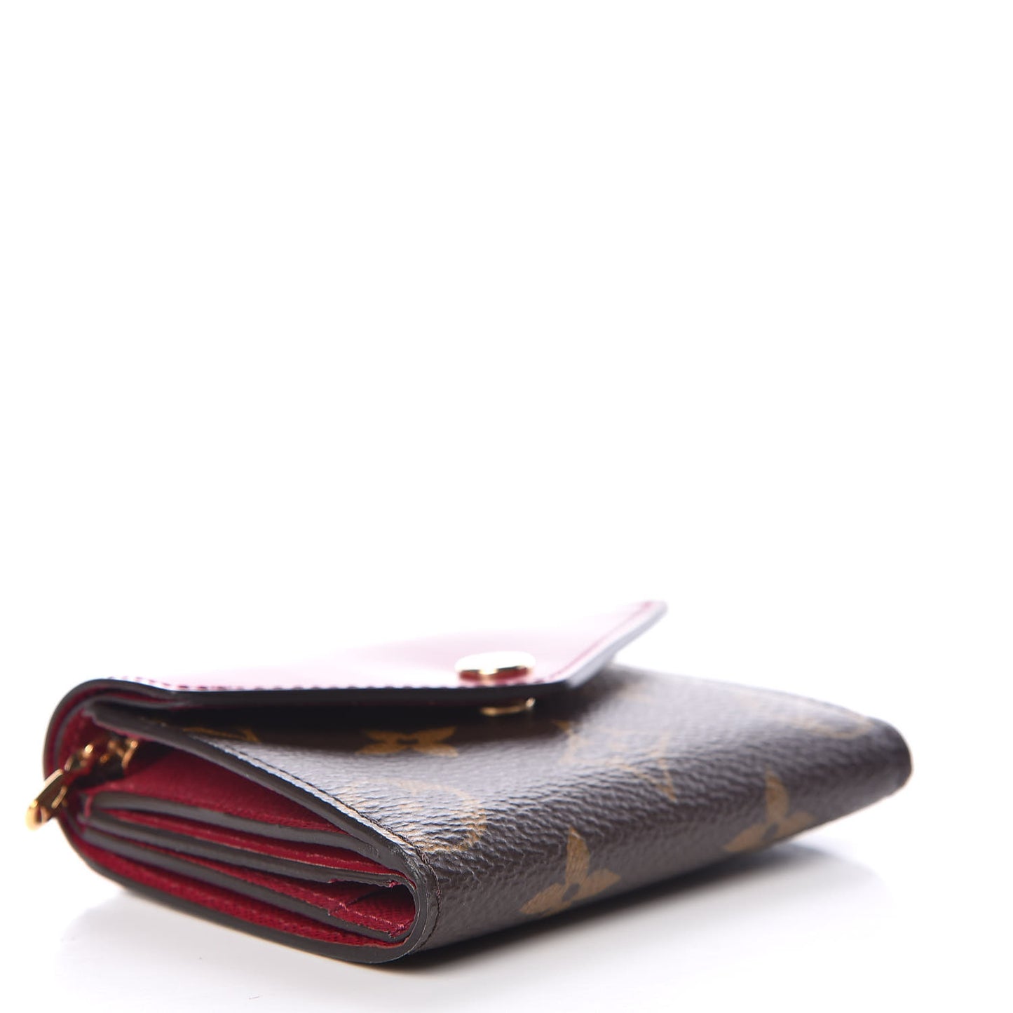 Monogram Zoe Wallet Fuchsia