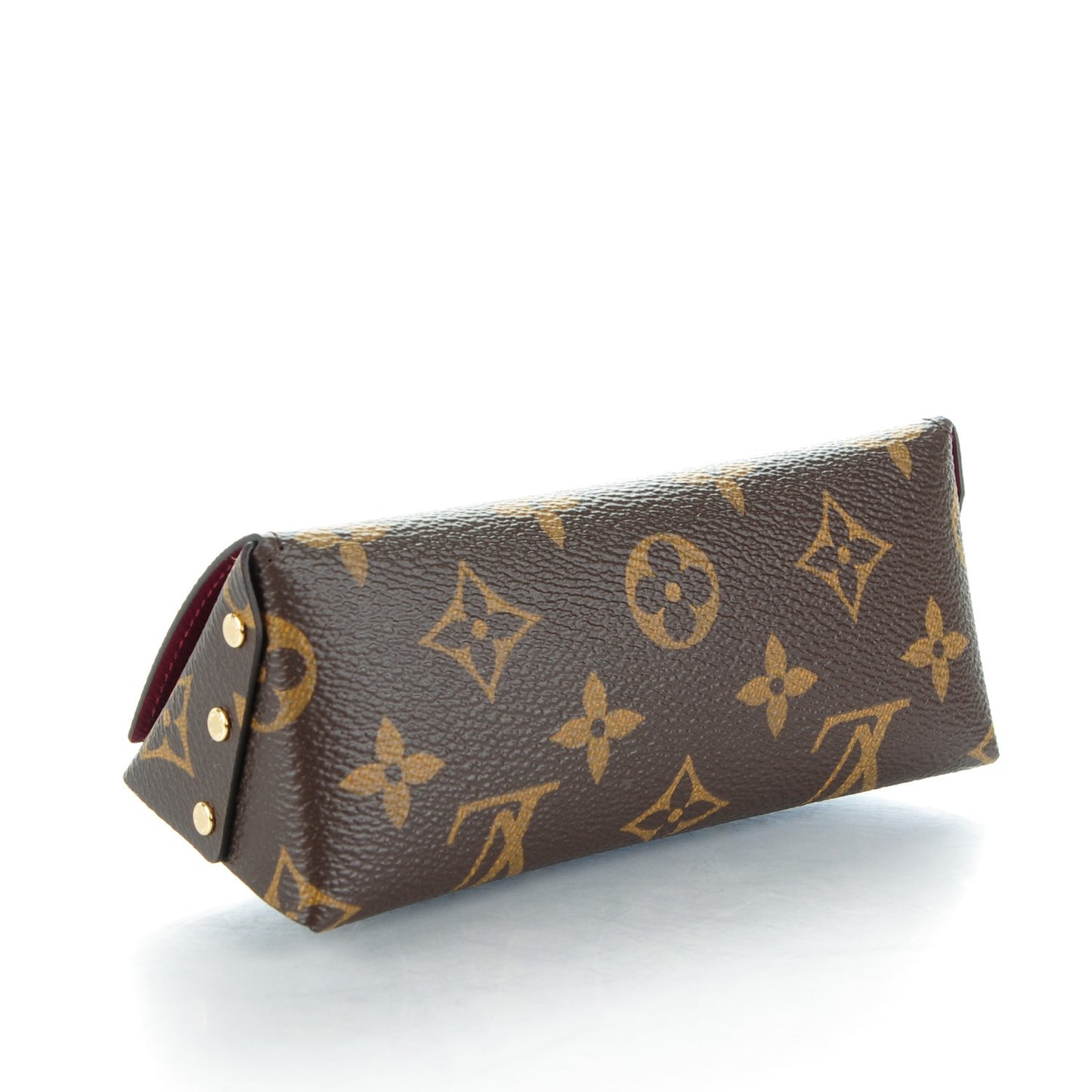 Monogram Rivet Pochette Fuchsia