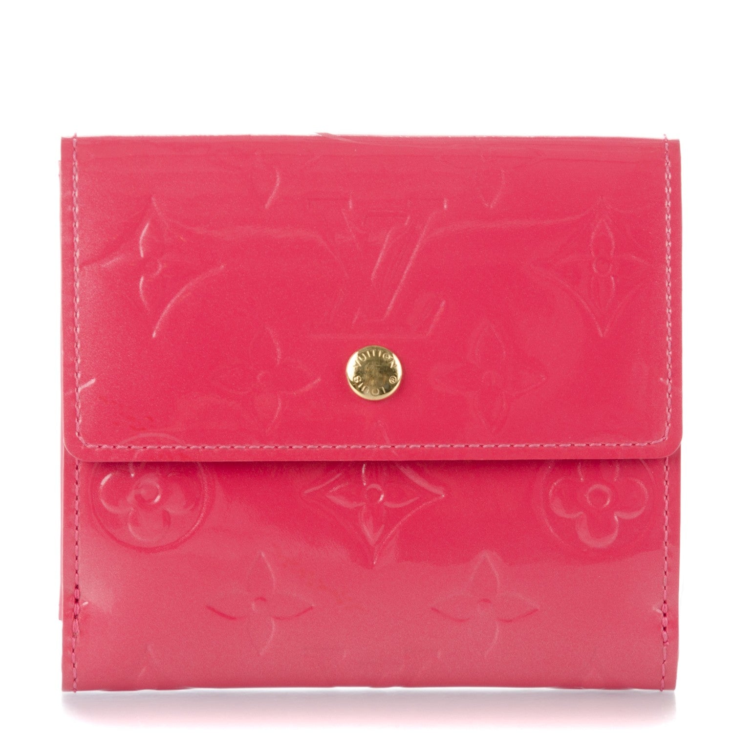 Louis Vuitton Vernis Elise Wallet Framboise 1 of 8