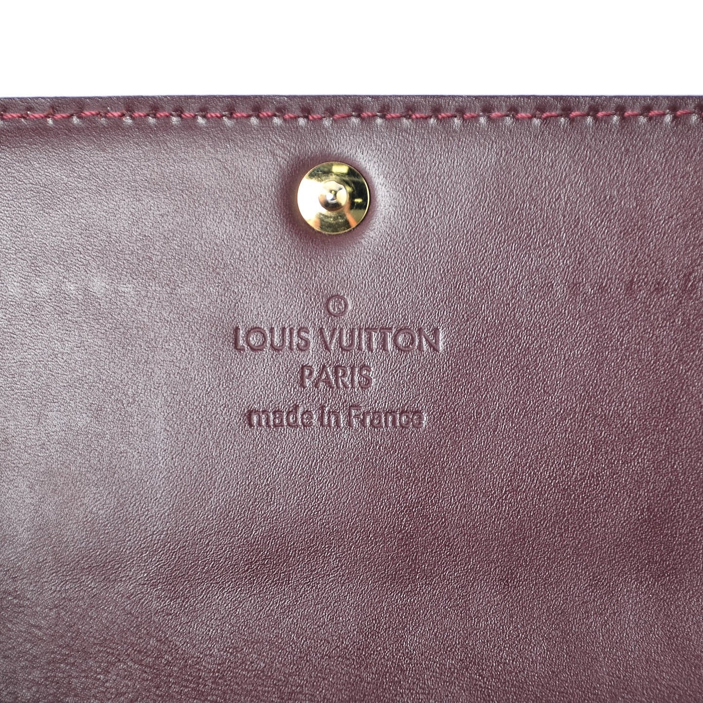 Vernis Sarah Wallet Rouge Fauviste