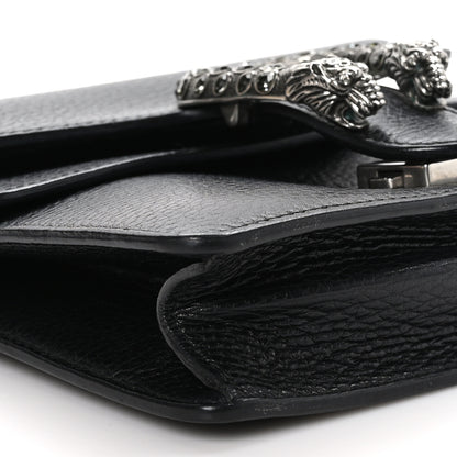 Gucci Calfskin Mini Dionysus Shoulder Bag Black 9 of 10