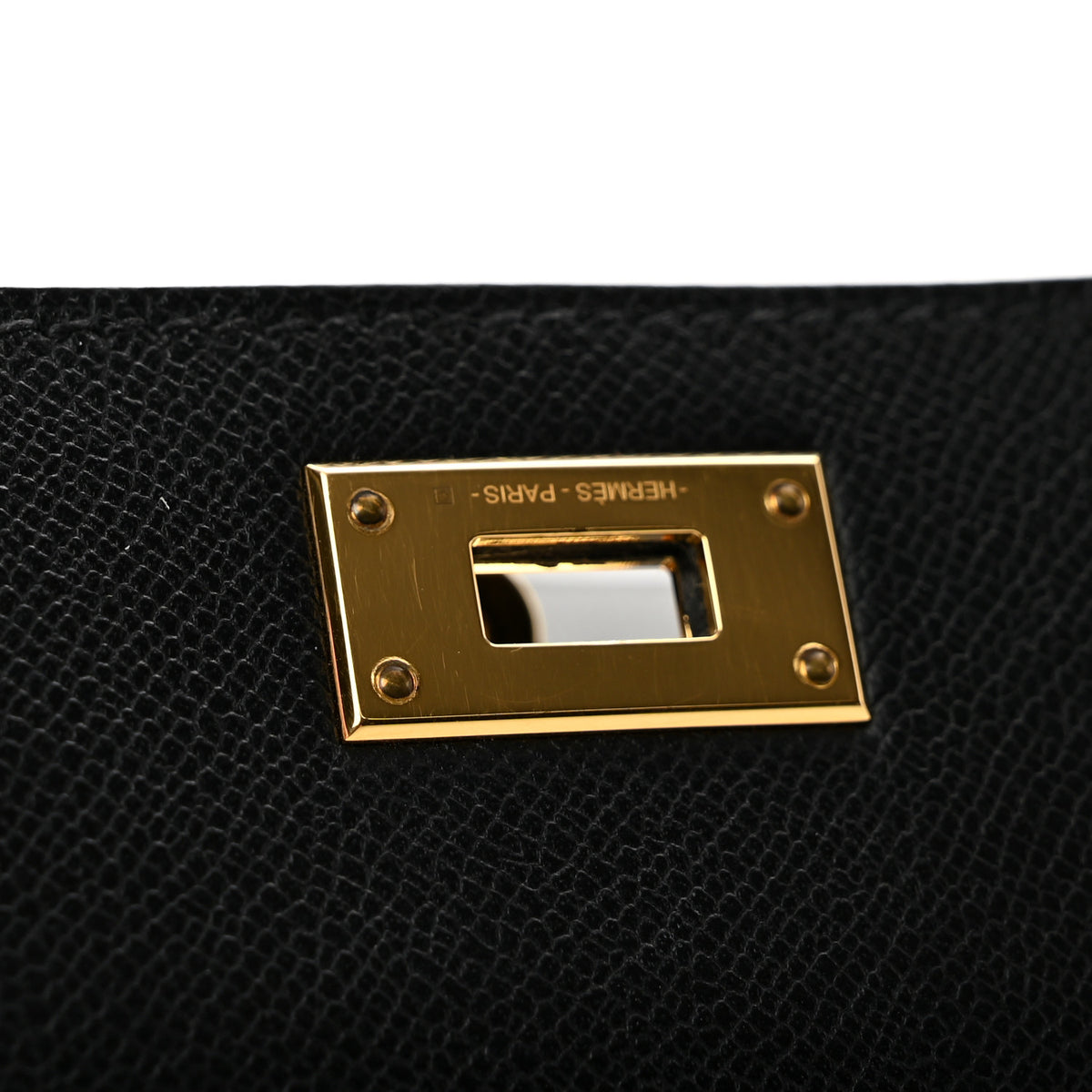 Hermes Epsom Kelly Pocket Compact Wallet Black 9 of 11