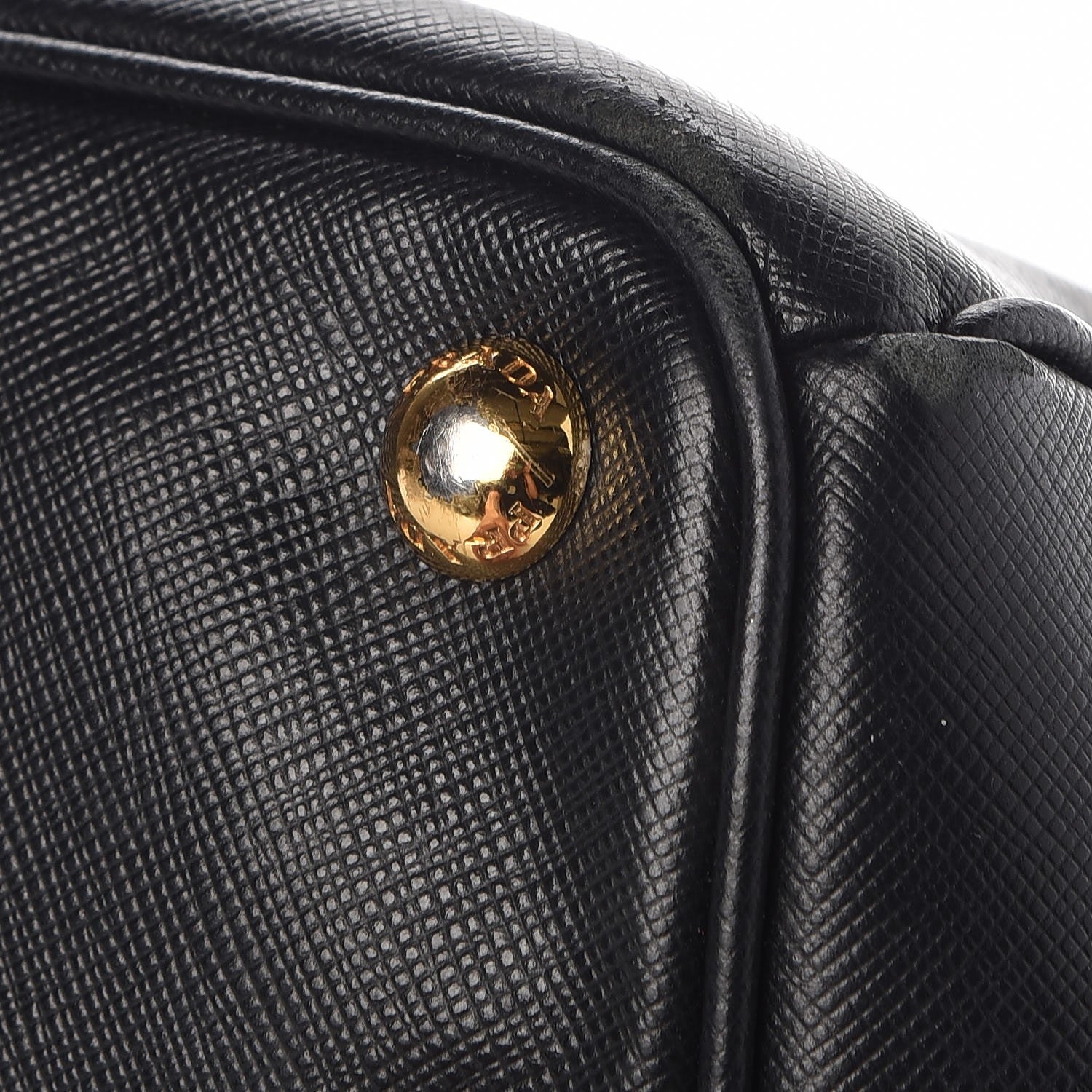 Prada Saffiano Medium Galleria Double Zip Tote Black 19 of 22