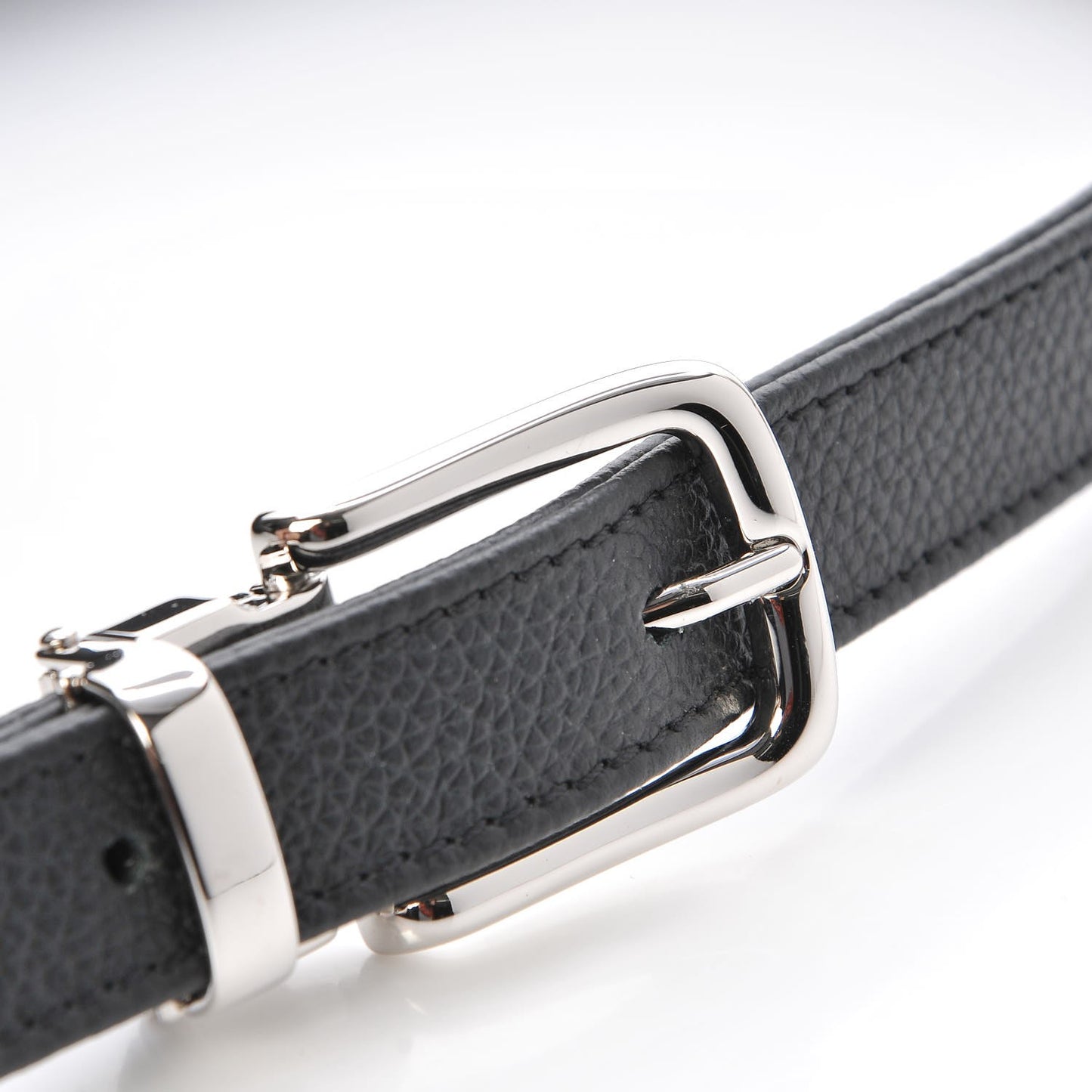 Grained Calfskin Quilted 2.55 Reissue Flap Belt Bag Clutch Black