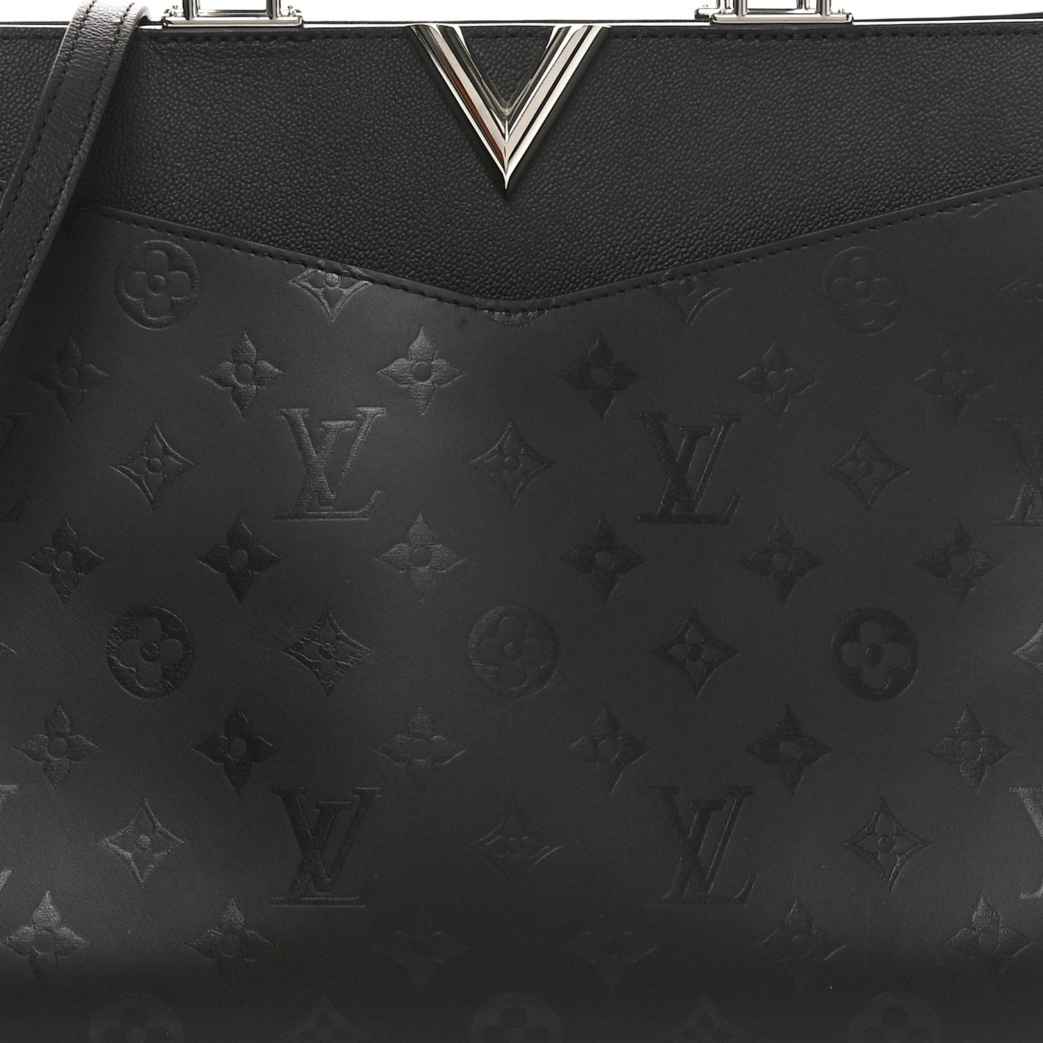 Louis Vuitton Monogram Cuir Plume Very Zipped Tote 7 of 10