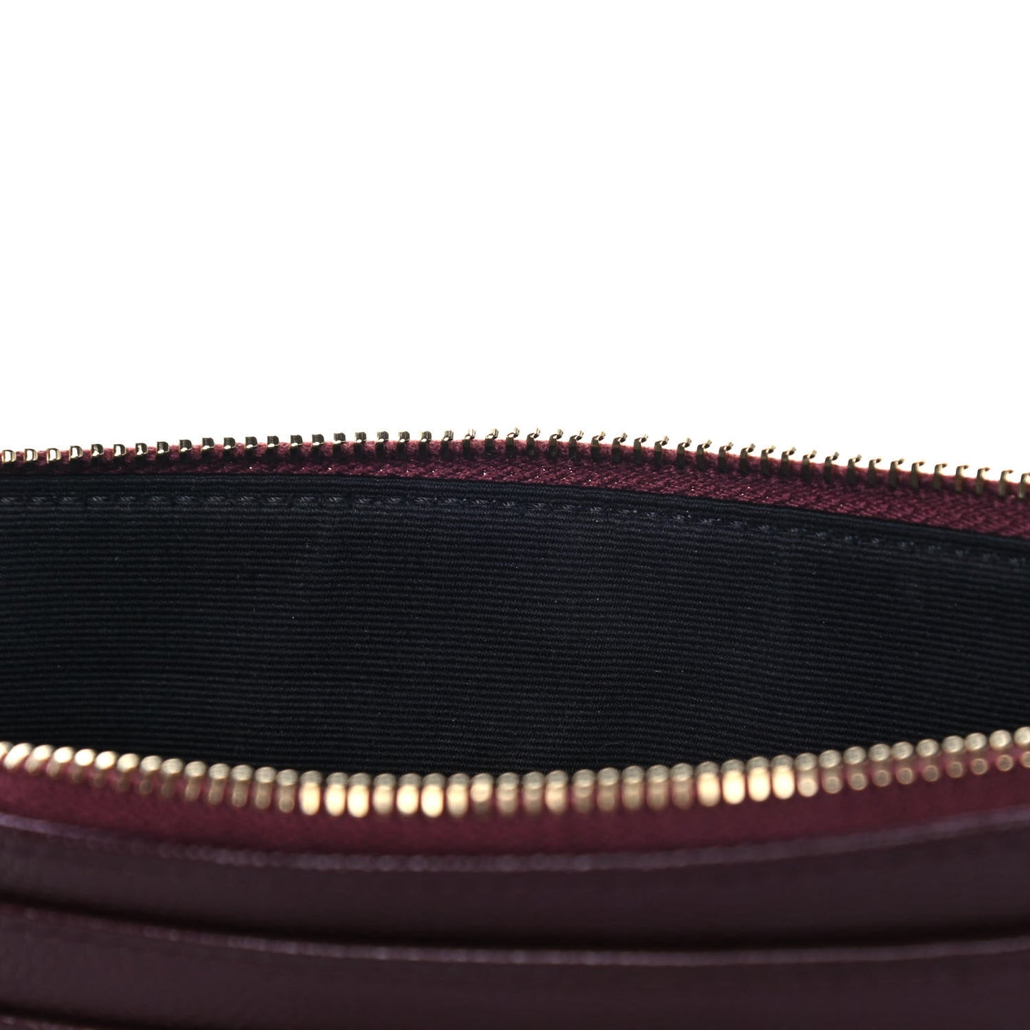 Grain De Poudre Chevron Monogram Large Bill Pouch Rouge Legion