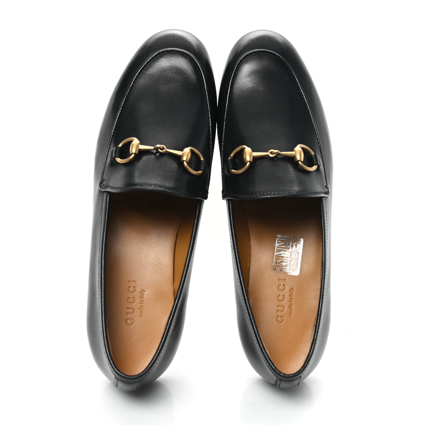 Calfskin Womens Jordaan Loafers 35.5 Black