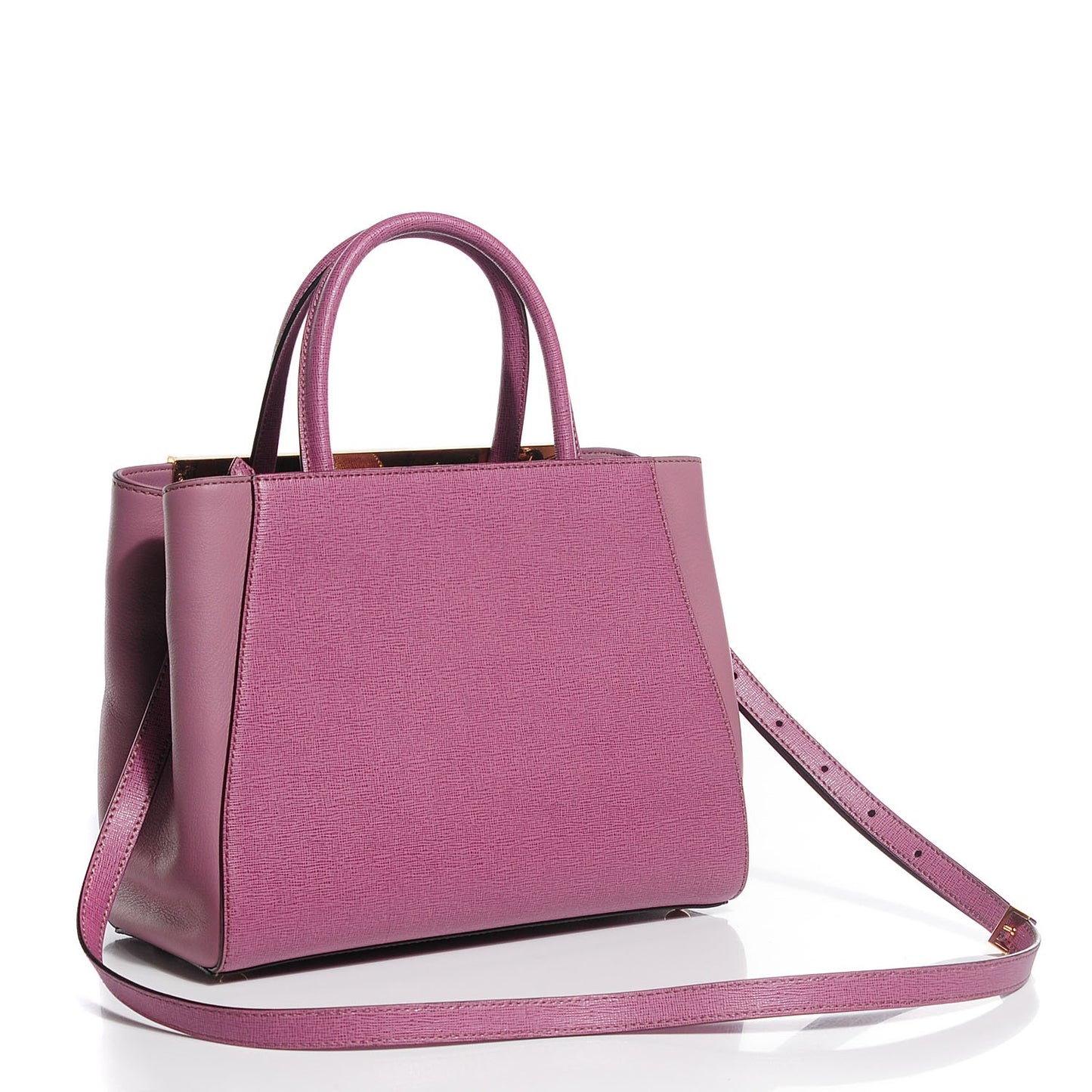 Vitello Elite Flamingo Petite 2Jours Tote Lilla Glicine
