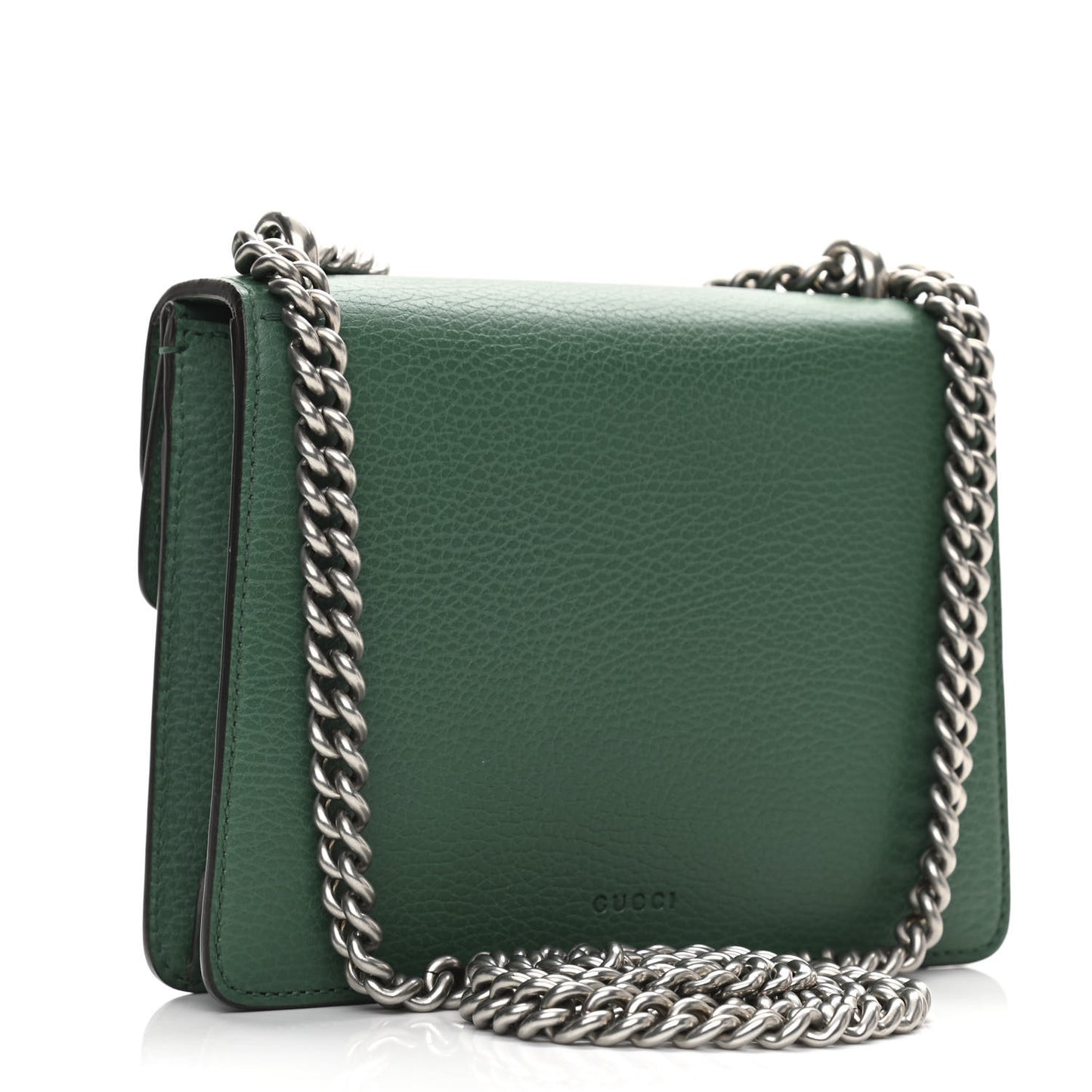 Calfskin Mini Dionysus Shoulder Bag Emerald