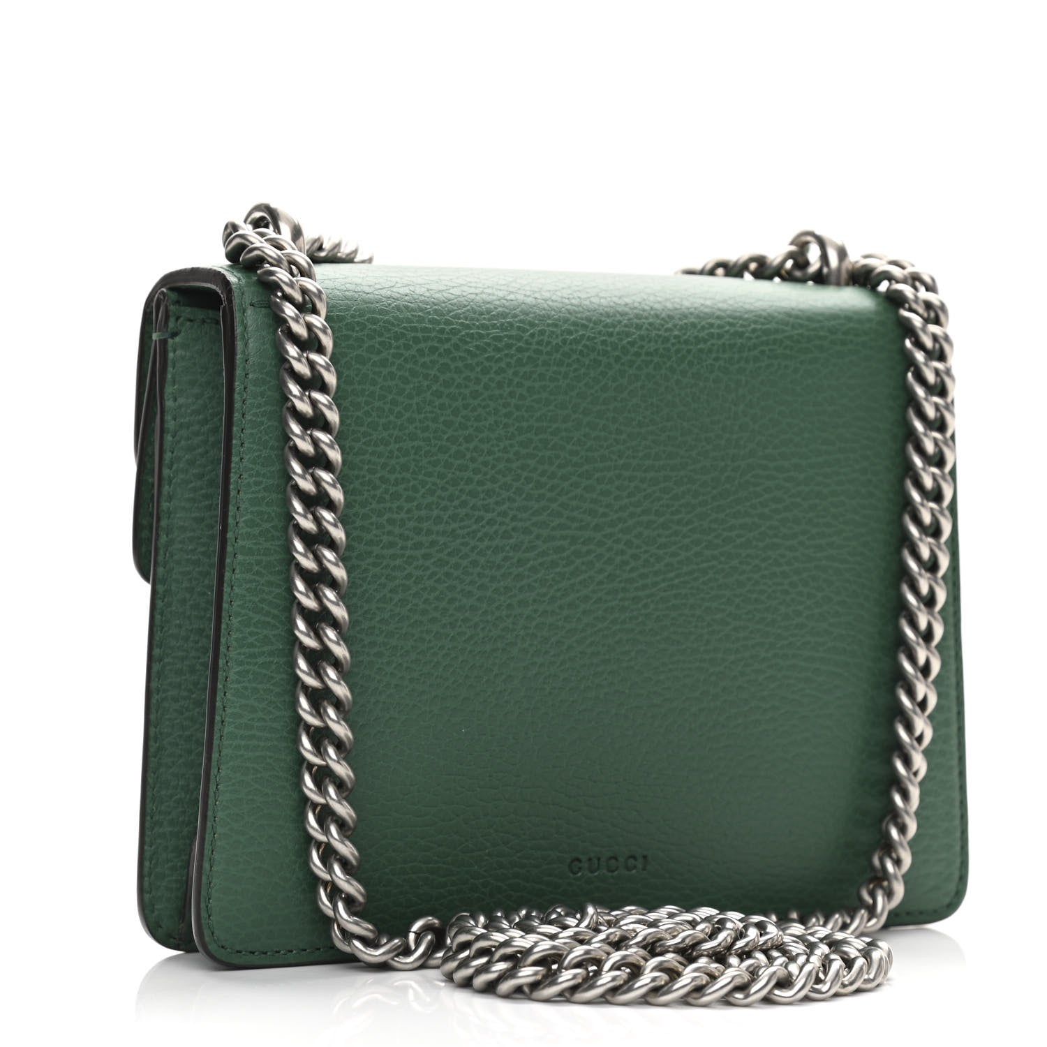 Gucci Calfskin Mini Dionysus Shoulder Bag Emerald 3 of 12