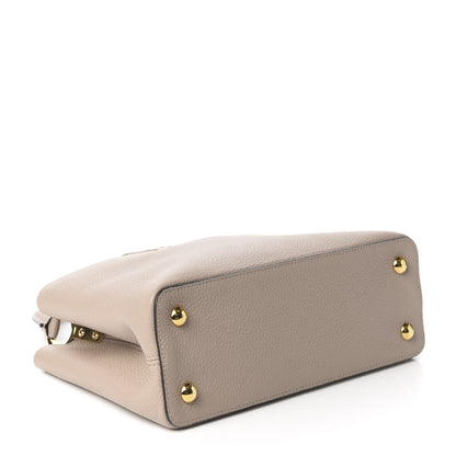 Louis Vuitton Taurillon Capucines PM Galet 3 of 9