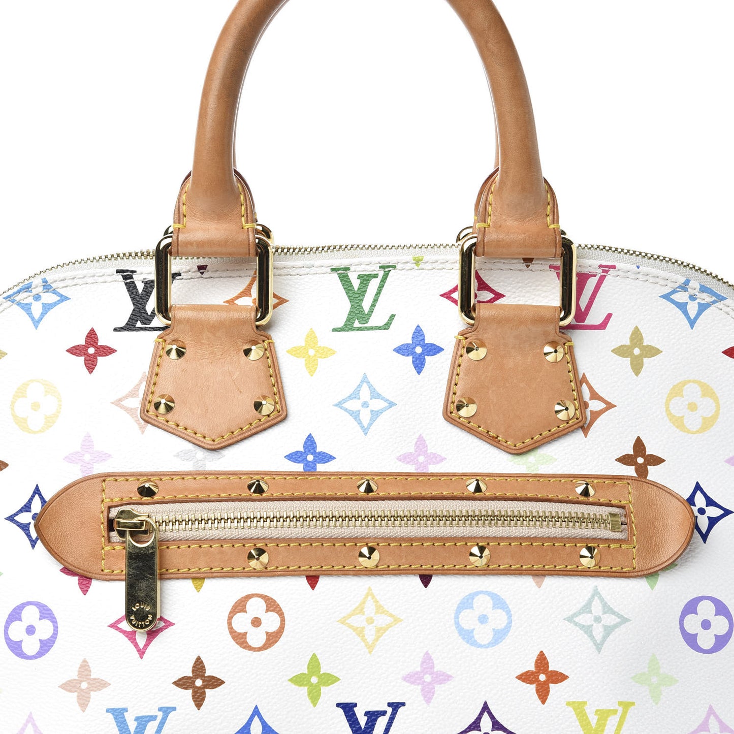 Monogram Multicolor Alma White