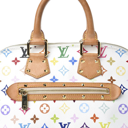 Louis Vuitton Monogram Multicolor Alma White 10 of 10