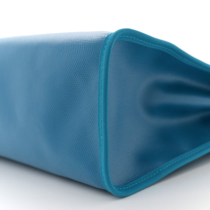 Hermes Toile H Berline Vache Hunter Herbag Zip 31 PM Bleu Zanzibar Natural 11 of 12