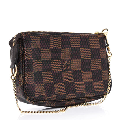 Louis Vuitton Damier Ebene Mini Pochette Accessories 2 of 4