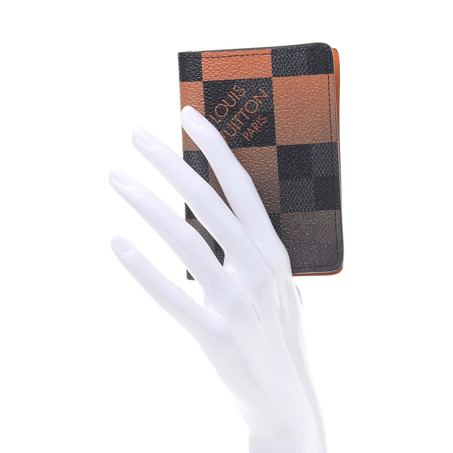 Damier Graphite Giant Pocket Organizer Orange