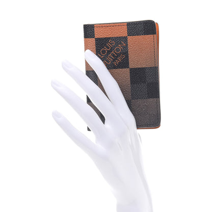 Louis Vuitton Damier Graphite Giant Pocket Organizer Orange 2 of 7