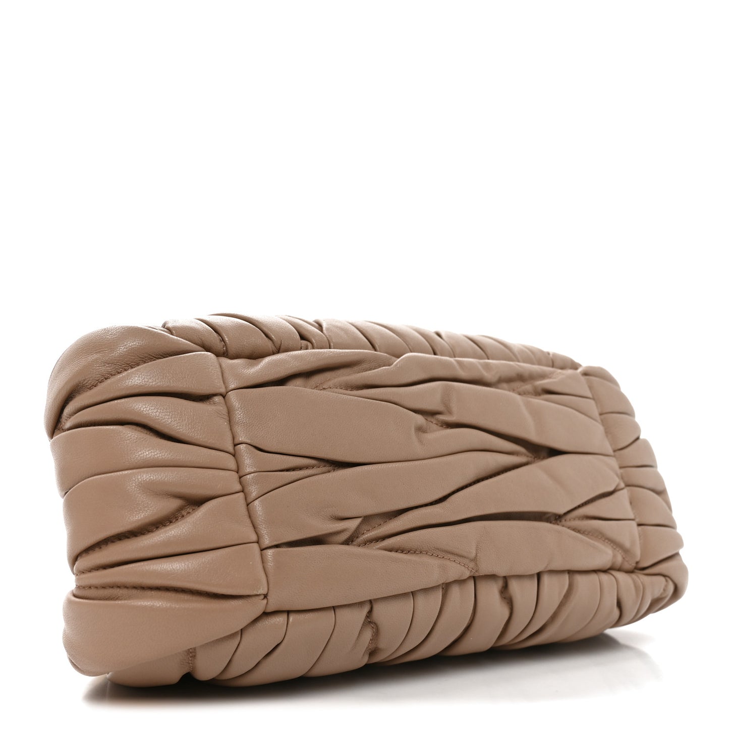 Nappa Matelasse Miu Belle Bag Cammeo