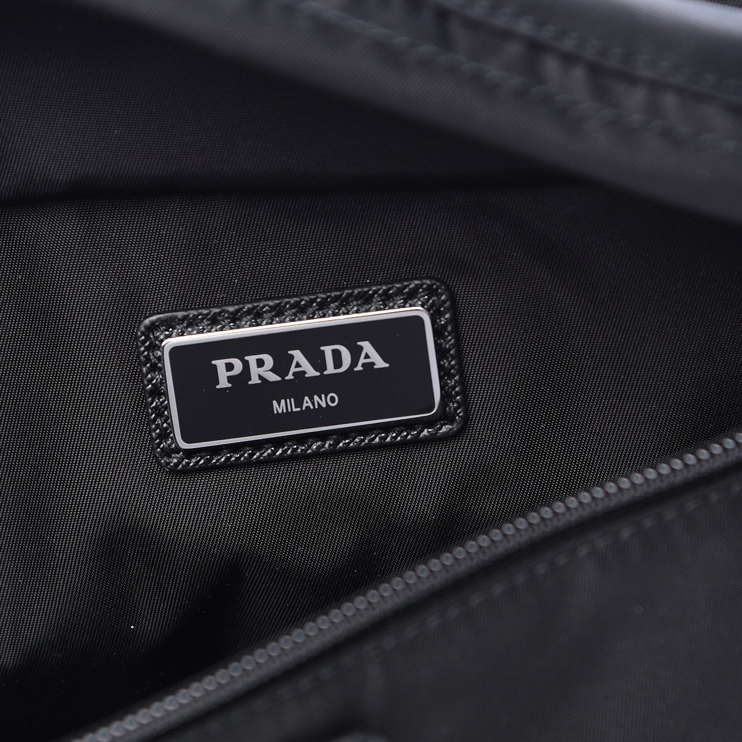 Prada Tessuto Nylon Montagna Belt Bag Black 7 of 11