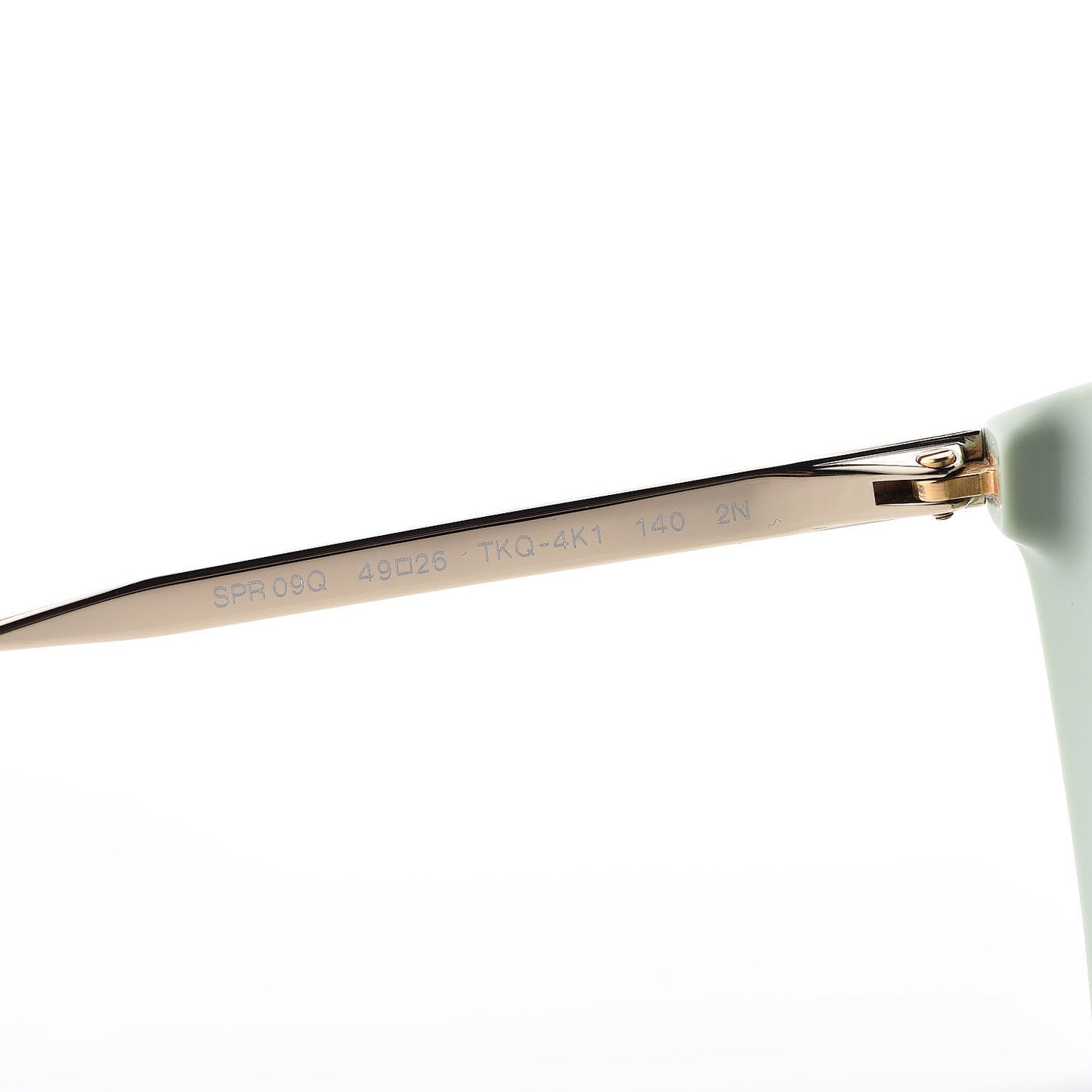 Acetate Cinema Sunglasses SPR 09Q Green