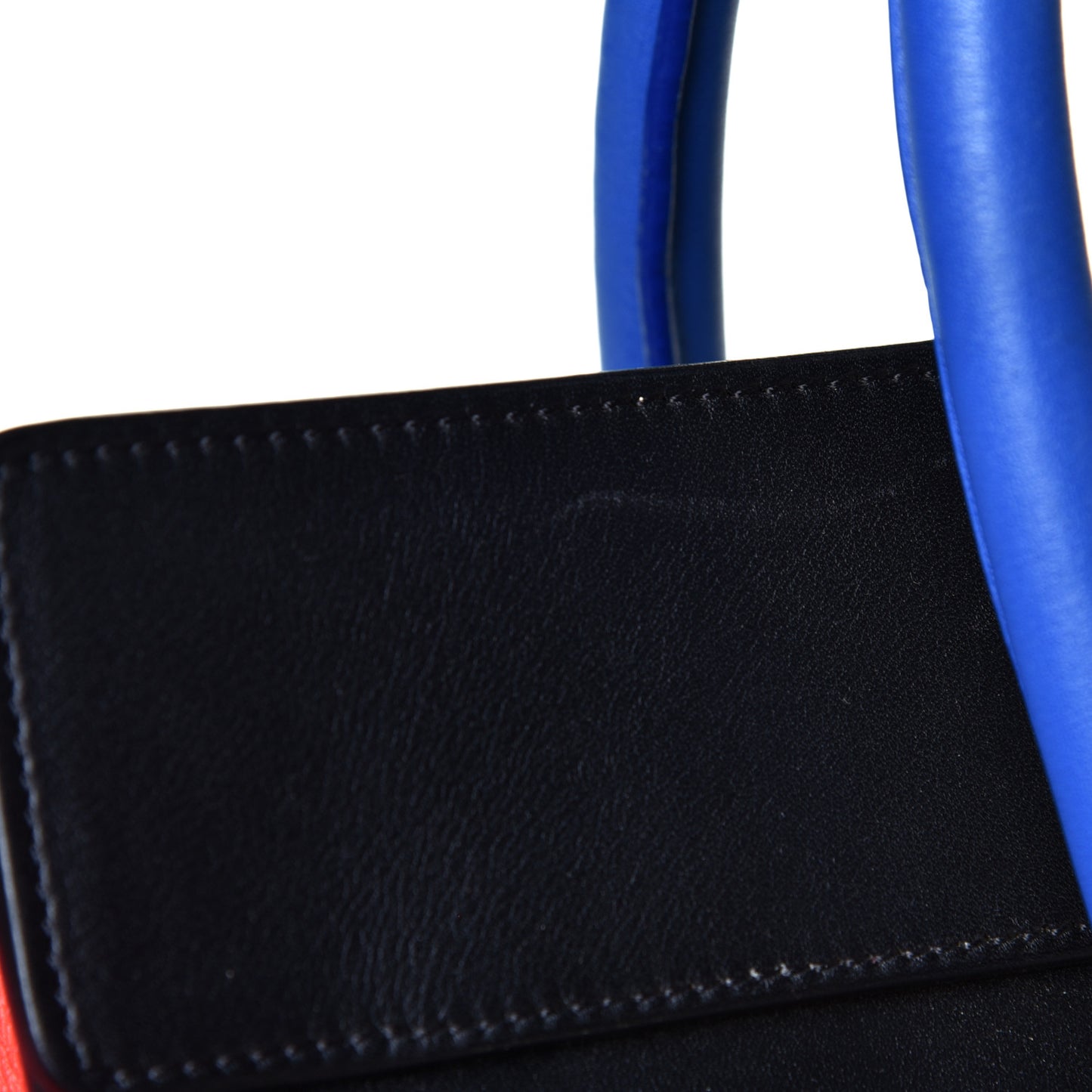 Smooth Calfskin Mini Tri-Color Luggage Sunflower