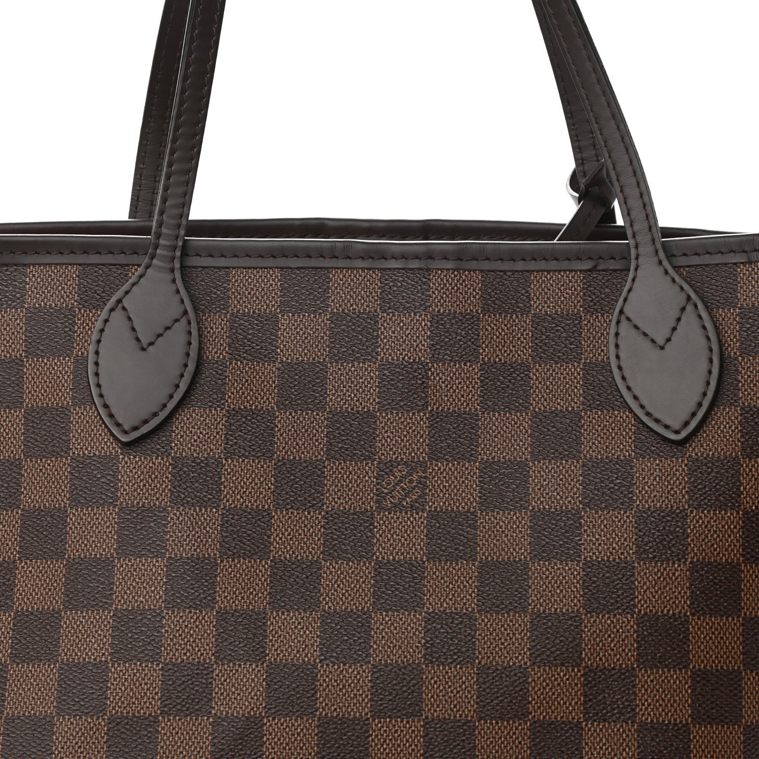 Louis Vuitton Damier Ebene Neo Neverfull MM Rose Ballerine 8 of 11