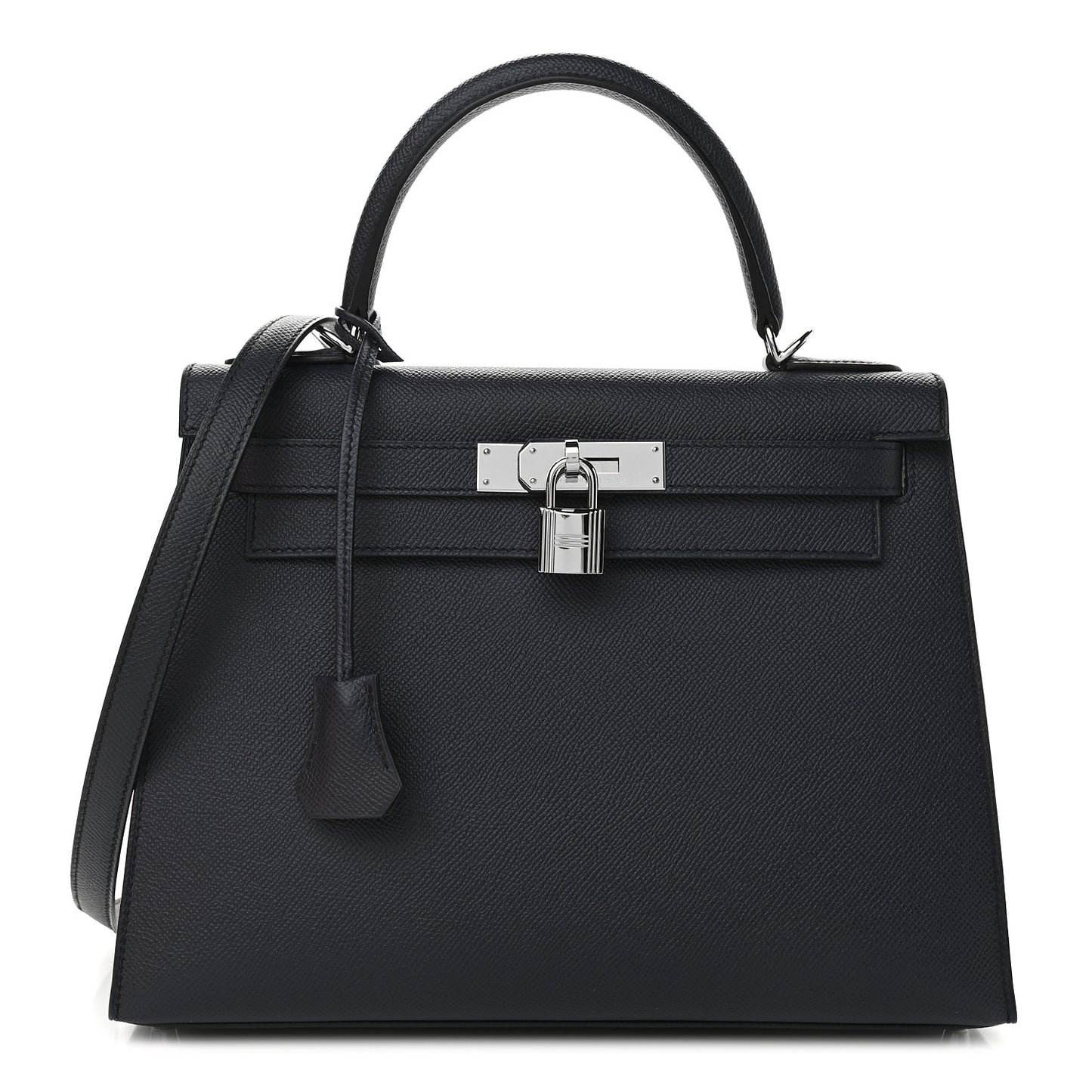 Epsom Kelly Sellier 28 Bleu Indigo