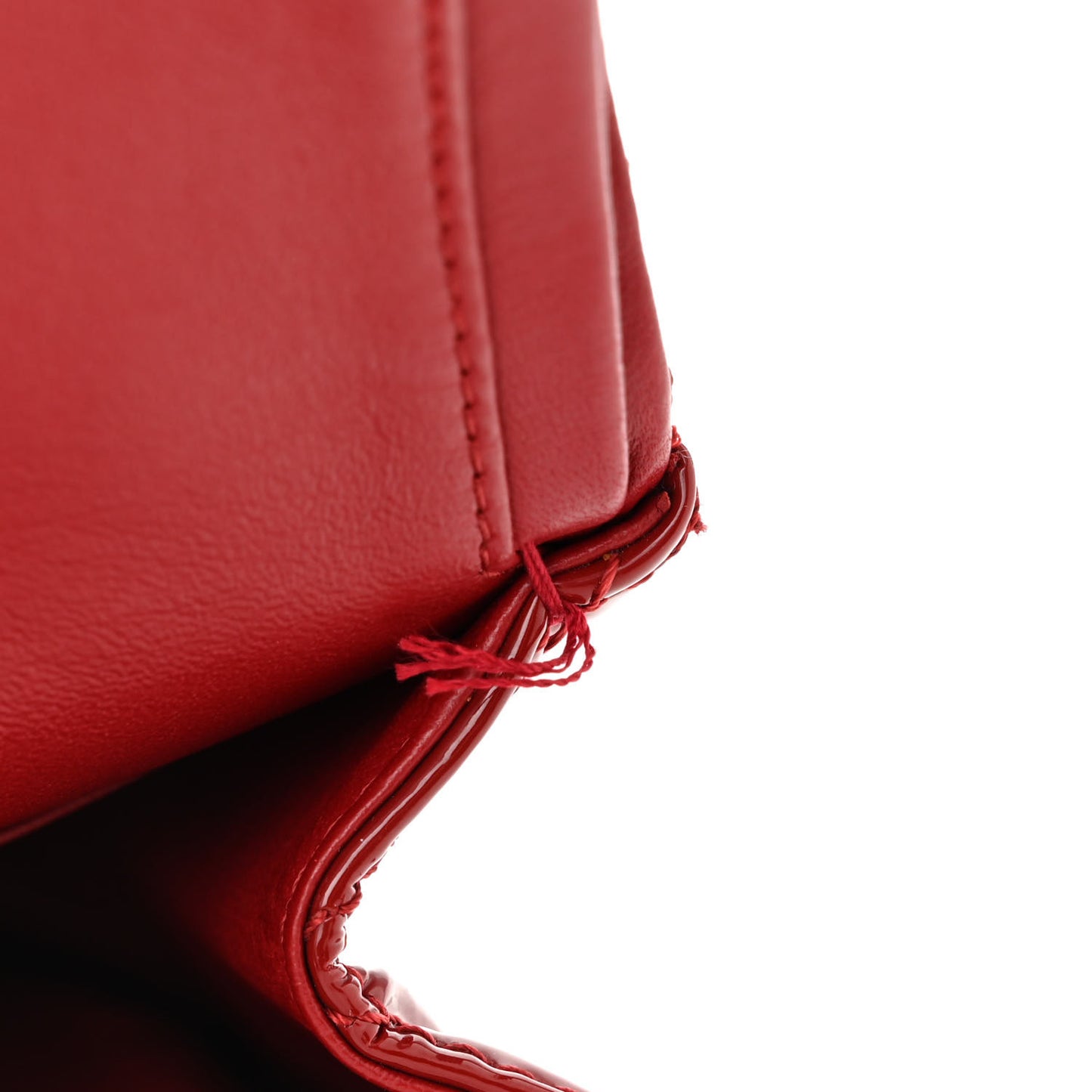 Patent Quilted 2.55 Reissue 226 Flap Red