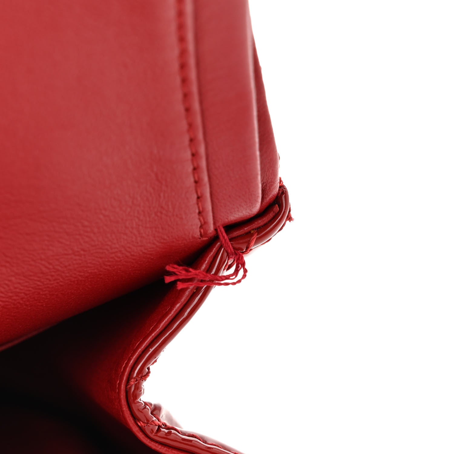 Chanel Patent Quilted 2.55 Reissue 226 Flap Red 11 of 12