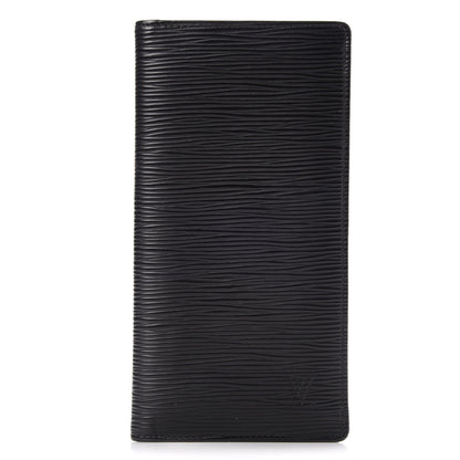 Louis Vuitton Epi Brazza Wallet Black 1 of 7