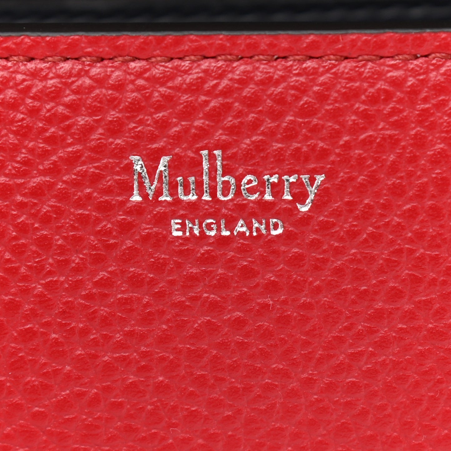 Classic Grained Calfskin Small Darley Satchel Scarlet