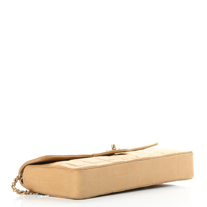 Chanel Lambskin East West Chocolate Bar Flap Beige 4 of 16