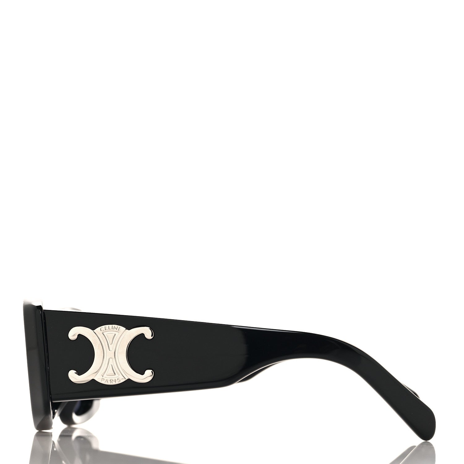 Celine Acetate Triomphe XL 01 Sunglasses CL40282U Black 3 of 7