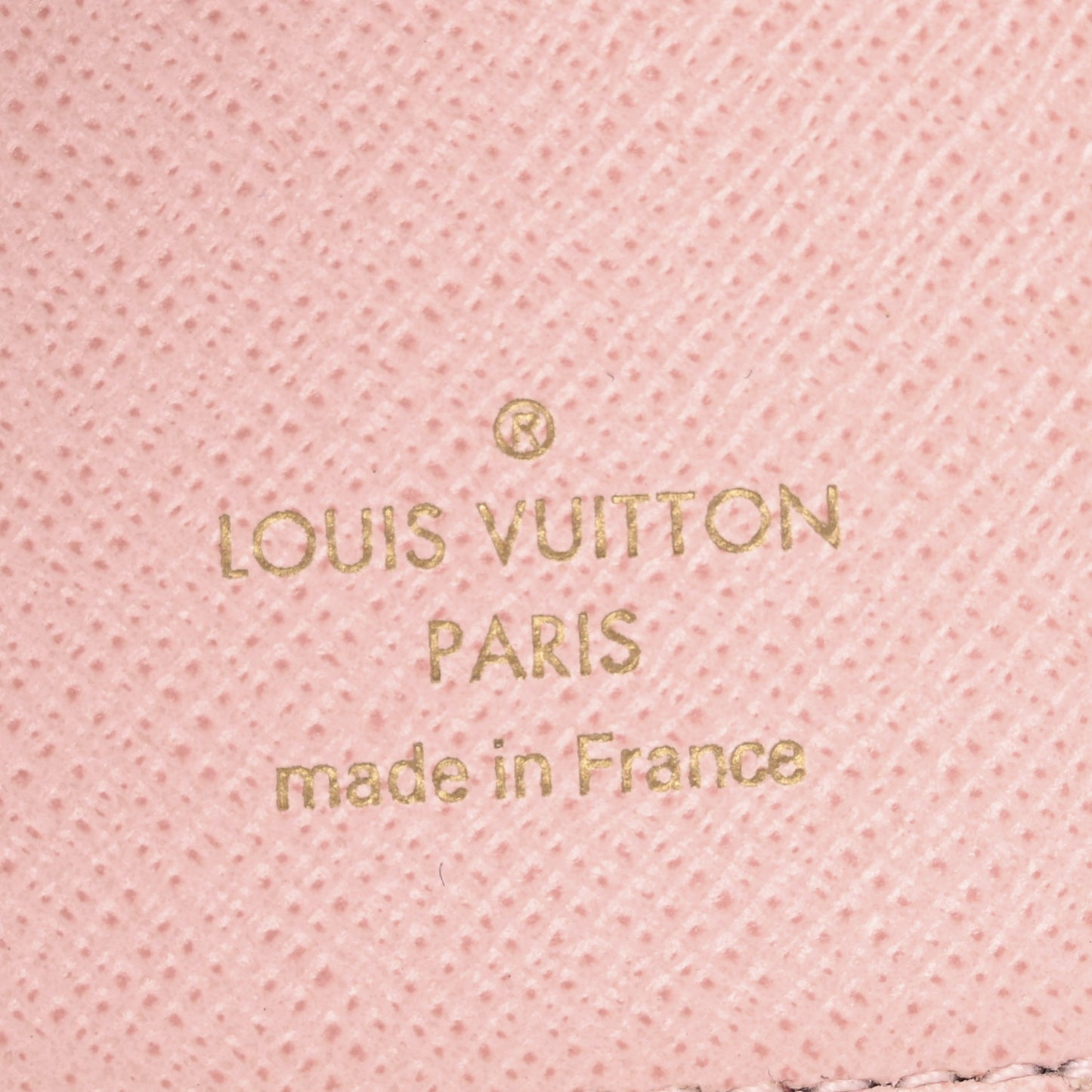 Monogram Zoe Wallet Rose Ballerine