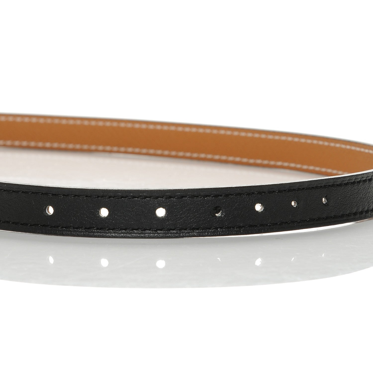 Hermes Swift Epsom 13mm Quizz H Belt 90 Black Gold 5 of 6
