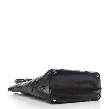 Chanel Calfskin Quilted Medium Cambon Tote Black 4 of 14