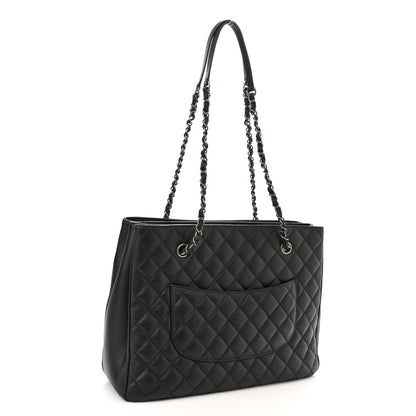 Chanel Caviar Quilted Urban Companion Shopping Tote Black 3 of 10